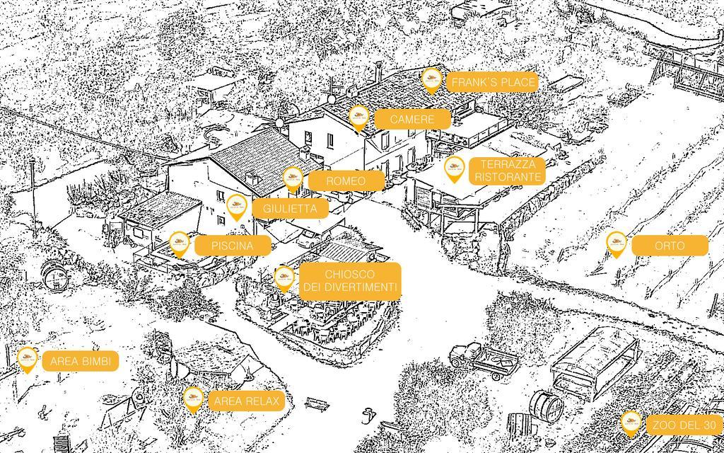 Agriturismo 30 Moniga del Garda Eksteriør billede